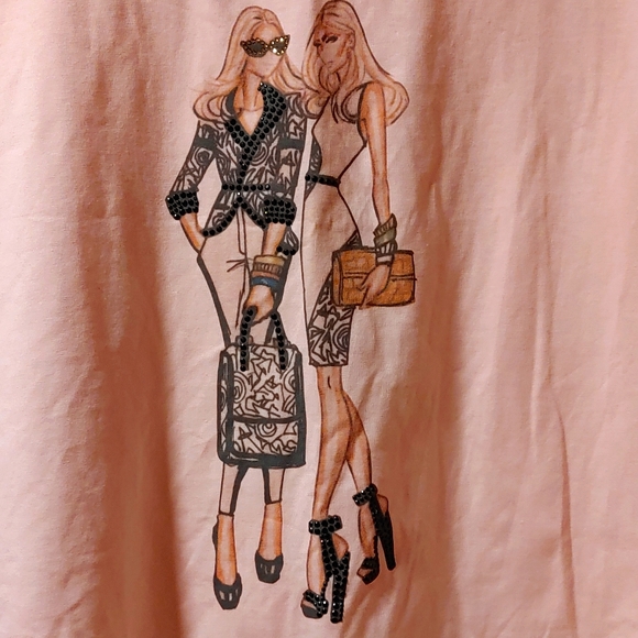 🌸NWT Gabby Isabella Pink T Shirt - Picture 6 of 6